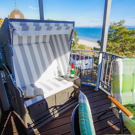 Penthouse App11 - Strandpromenade Meerblick, Infrarotsauna, Strandkorb Saisonal